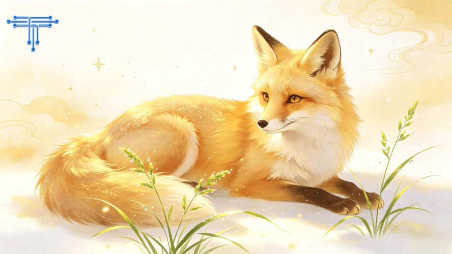 金狐狸+小草组合